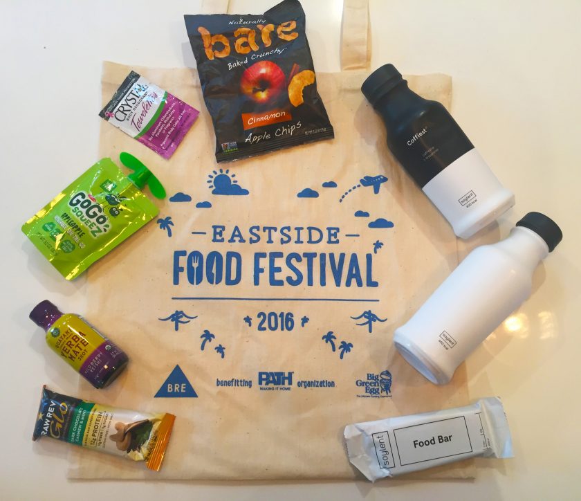 EastSide Food Festival VIP Gift Bags, EastSide Food Fest 2016
